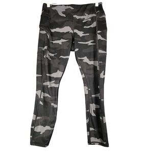 Athleta Camo‎ Print High Rise Athletic Leggings with Pockets SP Small Petite